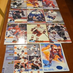 Vintage 90's Ontario Hockey League (OHL) Trading Cards - Set of 13